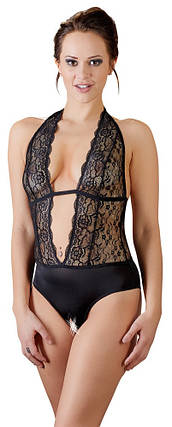 Еротичне боді з пікантним вырезомCottelli Collection Crotchless Halterneck Body від Orion | Knopka, фото 1