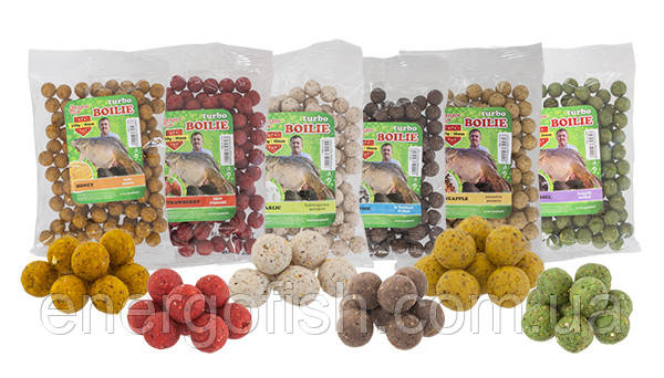 Бойл Benzar Turbo Boilie 250g 16mm Pineapple
