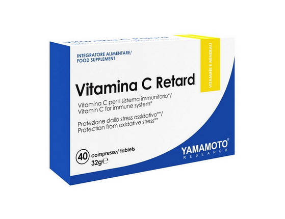 Вітамін С Yamamoto Vitamina C Retard 40 compresse таб, фото 2