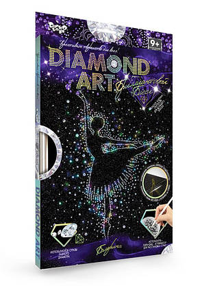Данко-Тойс Набір для тб. "DIAMOND ART" Міні/балерина, фото 6