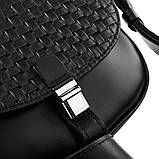 Саквояж (ридикуль) ETERNO Жіноча шкіряна сумка-клатч ETERNO AN-064-black, фото 8