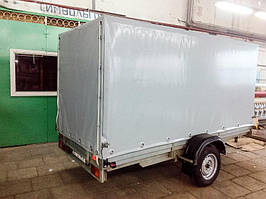 Тент на каркас легкового причепа з тканини ПВХ - Sedo Іспанія