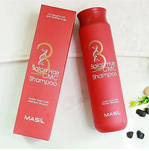 Відновлюючий шампунь з амінокислотами у флаконі Masil 3 Hair Salon CMC Shampoo 300мл