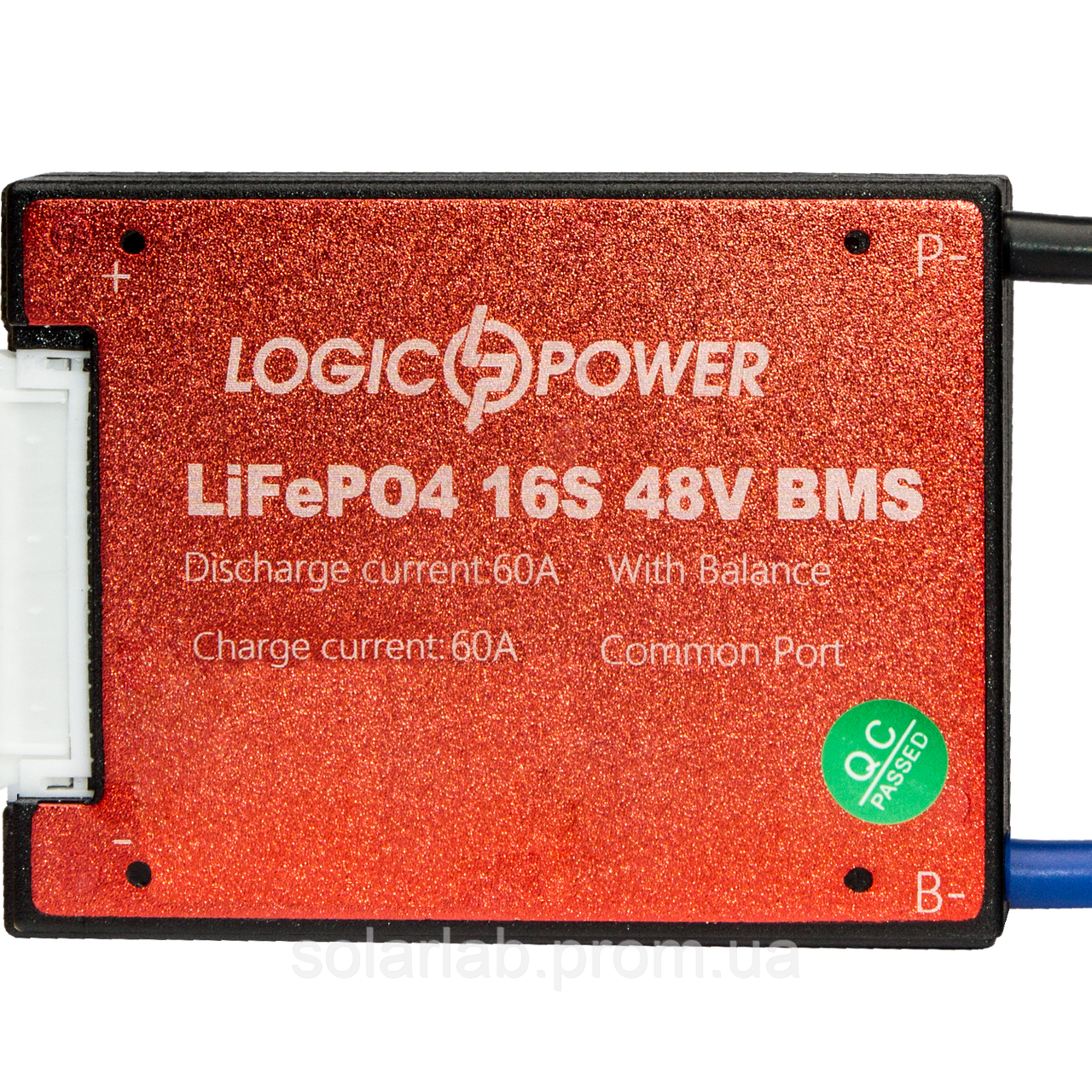 BMS плата LiFePO4 48V 16S 60A симетрія
