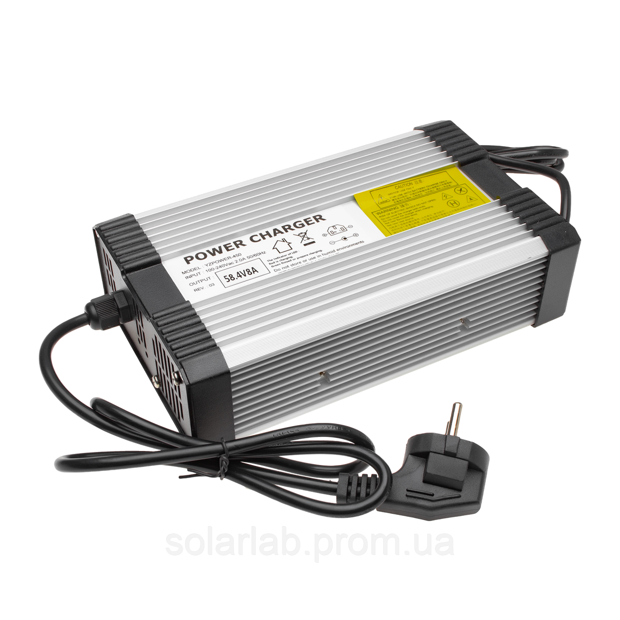 Зарядний пристрій для акумулятора LiFePO4 48V(58.4 V)-8A-384W