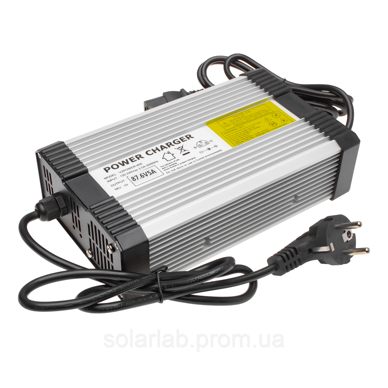 Зарядний пристрій для акумулятора LiFePO4 72V(87.6 V)-5A-360W