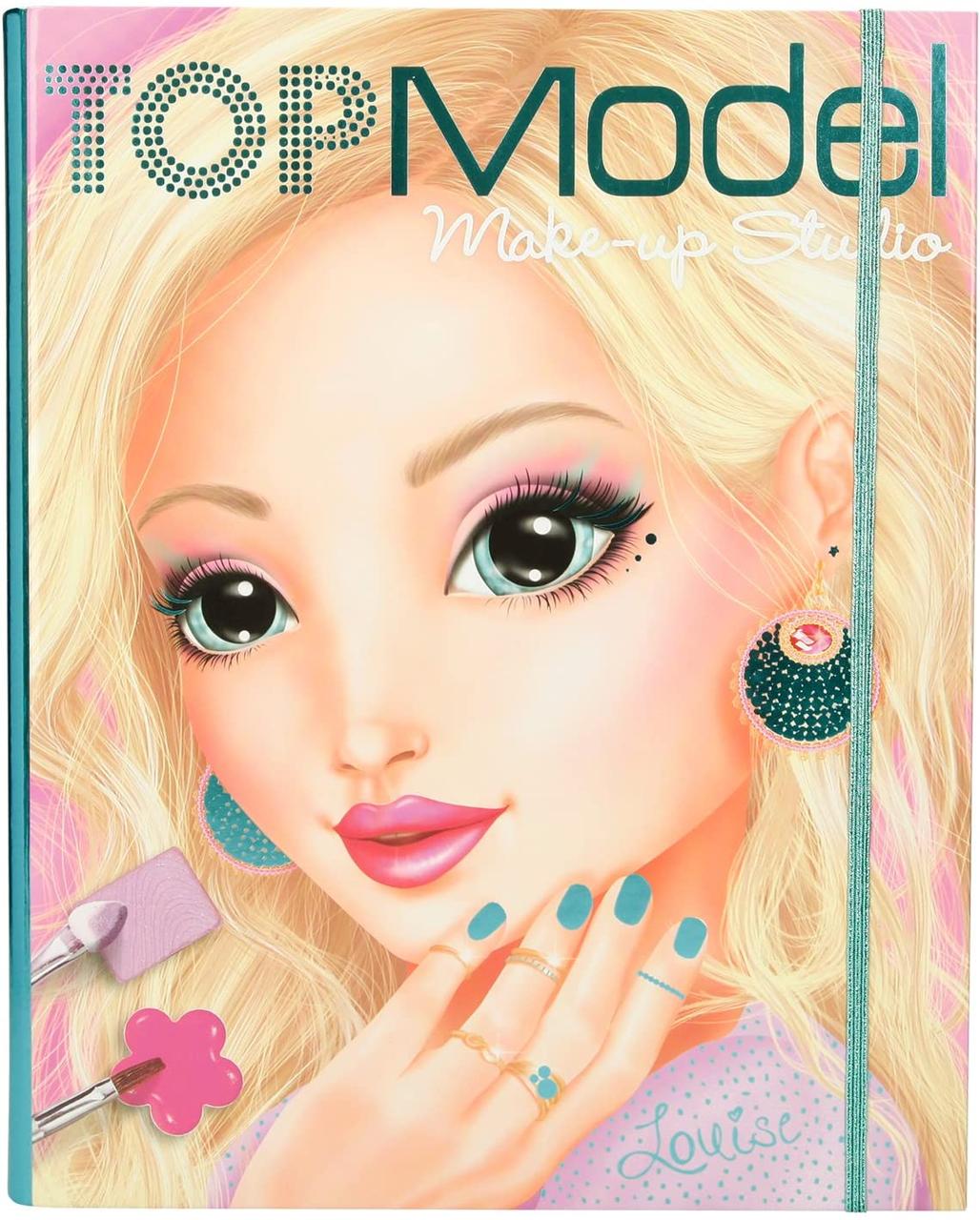 TOP Model Книга навчає макіяжу Студія Мейкап з шаблонами (ТОП Модел Набор для макияжа Make-Up Studio 1936_A )