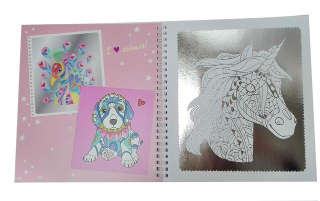 TOP Model Книга розмальовка Мистецтво срібла (ТОП Модел Разукрашка Серебряное искувство 10622_A Silver Art  )