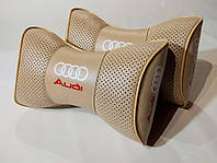 Подушка на подголовник в авто Audi 1шт.