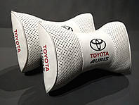 Подушка на подголовник в авто Toyota auris 1шт.