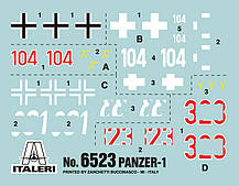 P. KPFW. I AUSF. B. 1/35 ITALERI 6523, фото 3