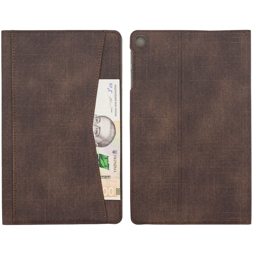 Чехол Galeo Premium TPU with Pocket для Samsung Galaxy Tab A 10.1 (2019) SM-T510, SM-T515 Brown, фото 1