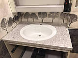 Стільниця з каменю для ванної кімнати, фото 2