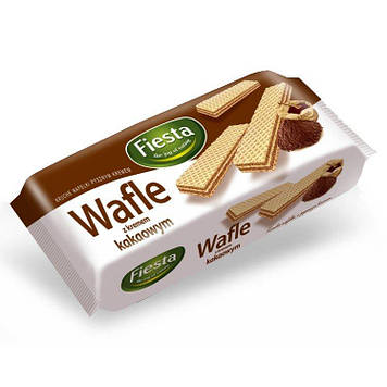 Вафлі з какао Fiesta, 400 г