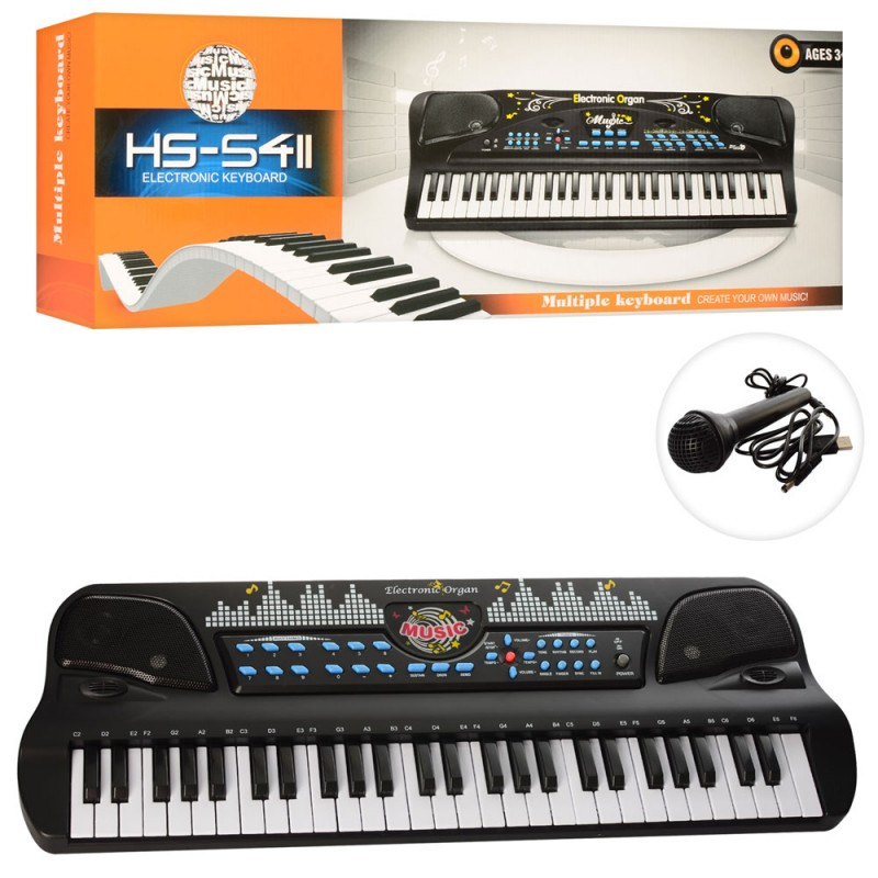 Синтезатор HS5411-21, 54 клавіші, мікрофон, USB, МР3