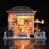 Румбокс DIY House миниатюрный дом Кафе Шоколадница