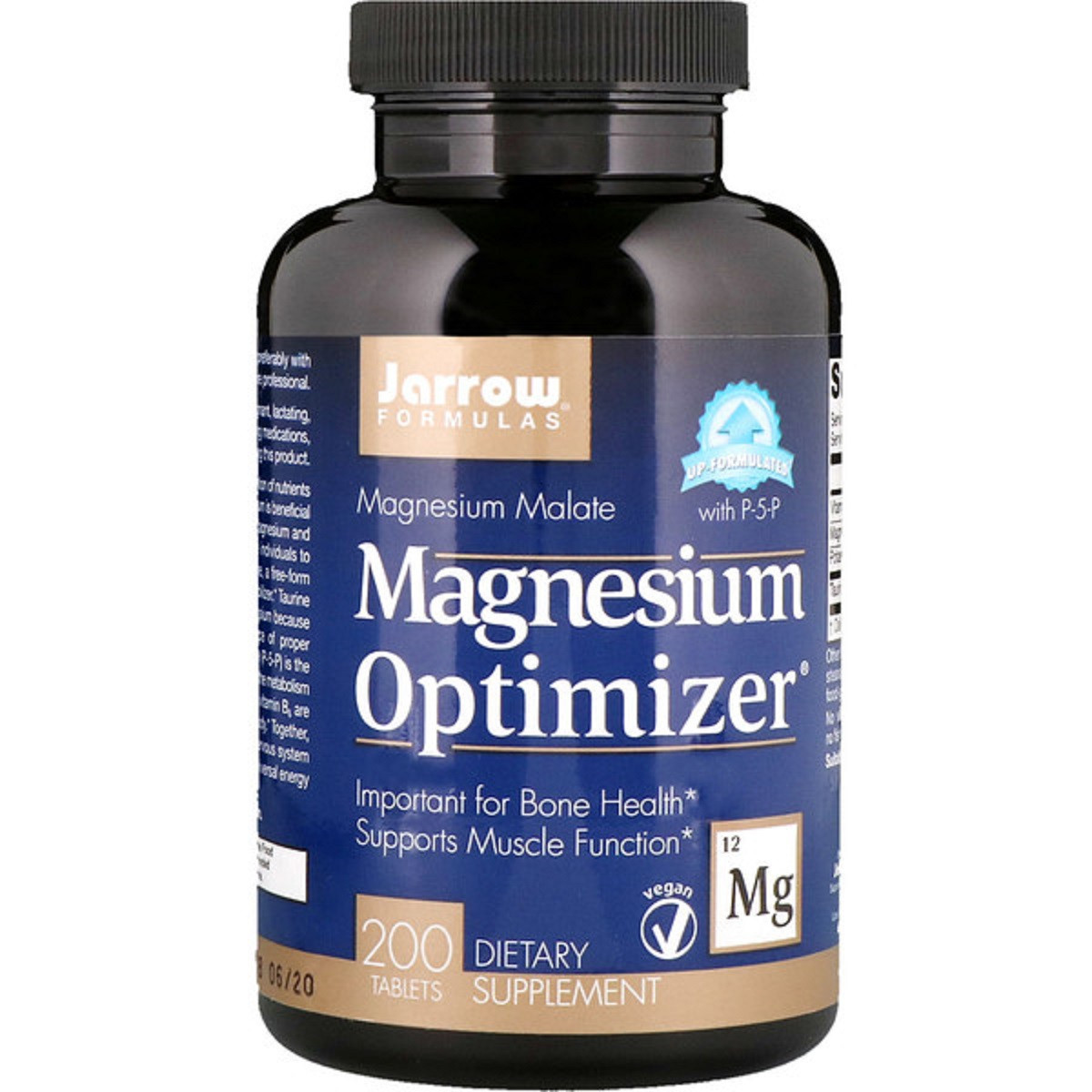 Оптимізатор Магнію, Magnesium Optimizer, Jarrow Formulas, 200 пігулок