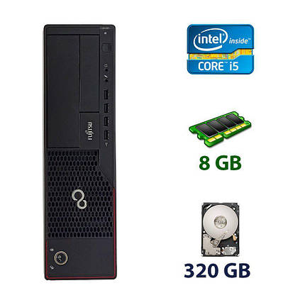 Комп'ютер для роботи Fujitsu Esprimo E700 E90+ DT/Intel Core i5-2400 (4 ядра 3.10-3.40 GHz)/ 8 GB /320GB HDD, фото 1