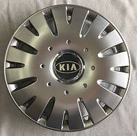 Колпаки Kia R14 серебро - (SJS ke220) - комплект (4 шт.)