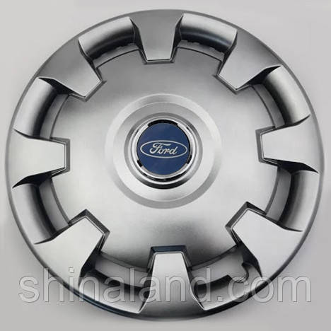 Ковпаки Ford R15 срібло — (SJS ke700) — комплект (4 шт.)