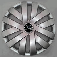 Ковпаки Subaru R14 срібло — (SJS ke708) — комплект (4 шт.)