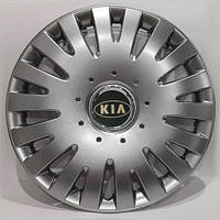 Колпаки Kia R16 серебро - (SJS ke1305) - комплект (4 шт.)