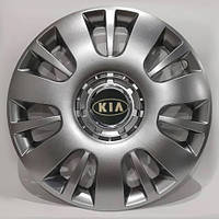 Колпаки Kia R16 серебро - (SJS ke1365) - комплект (4 шт.)