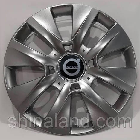 Ковпаки Volvo R15 срібло — (SJS ke2330) — комплект (4 шт.)