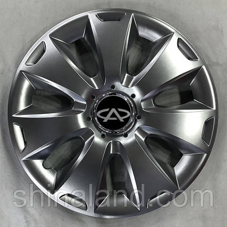 Ковпаки Chery R15 срібло — (SJS ke2334) — комплект (4 шт.)