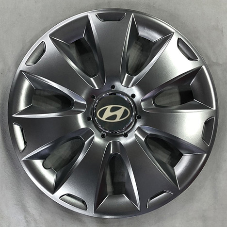 Ковпаки Hyundai R15 срібло — (SJS ke2343) — комплект (4 шт.)