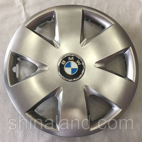 Ковпаки Bmw R15 срібло — (SJS ke1441) — комплект (4 шт.)