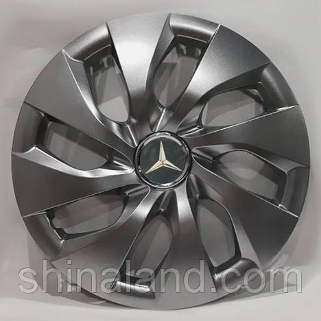 Ковпаки Mercedes-Benz R16 срібло — (SJS ke2570) — комплект (4 шт.)