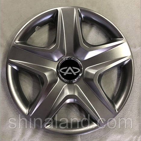 Ковпаки Chery R16 срібло — (SJS ke2697) — комплект (4 шт.)