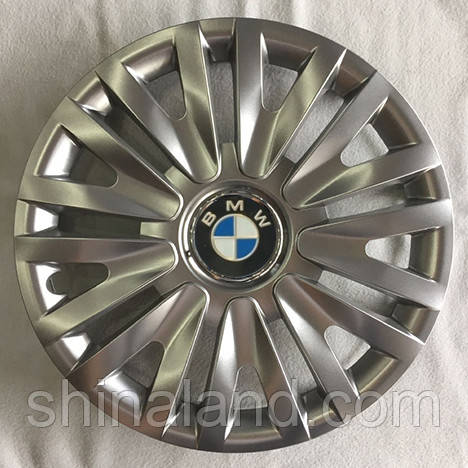 Ковпаки Bmw R15 срібло — (SJS ke1771) — комплект (4 шт.)