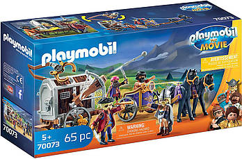 Конструктор PLAYMOBIL Чарлі та вагончик The Movie Charlie with Prison Wagon