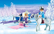 Конструктор PLAYMOBIL Sleigh with Royal Couple Оригінал, фото 3