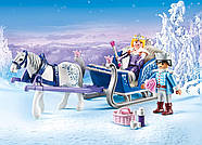 Конструктор PLAYMOBIL Sleigh with Royal Couple Оригінал, фото 4