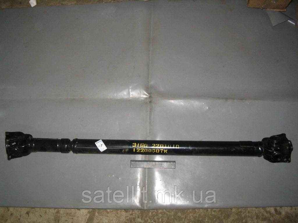 Вал карданний УАЗ-3160 (задній) (4-ст. КПП) Lmin=893, Lmax=948, G-PART (покупн. ГАЗ), 3160-2201010