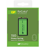 Акумулятор GP ReCyko+ Крона 150 mAh NiMh 9V (GP15R8HE-2GBE1)