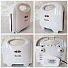 Бутербродниця Rainberg RB-5405 Сендвічниця 750 W, фото 3