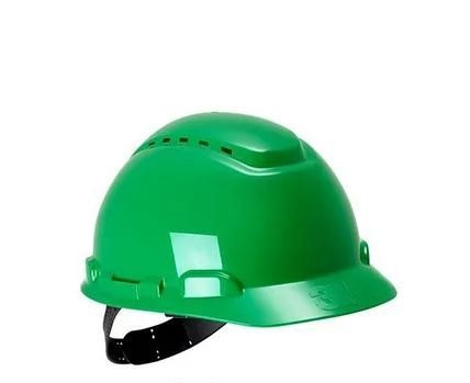 Каска 3М H-700C-VI, штифтові застібка Зелений, фото 1