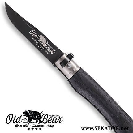 Кишеньковий ніж Old Bear / Олд Бер ® Total Black 9303/19MNK (Італія), фото 2