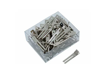 Затискачі Sibel для волосся 45мм, в упаковці 100шт 9340537