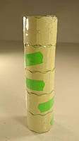 Паперовий цінник маленький зелений (р15*25мм) 3м (5 шт)