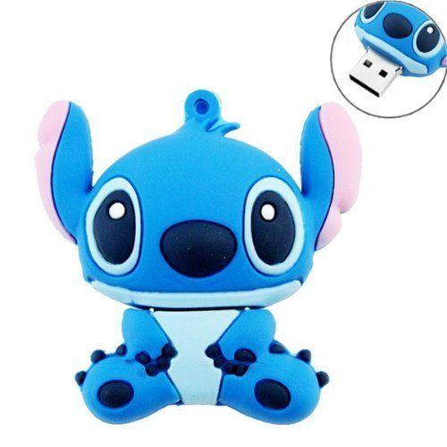 Фігурні флешки Dinosaur Driver 16GB Stich light blue, фото 1