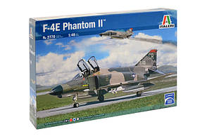 F-4E PHANTOM II. Збірна модель винищувача-бомбардирника в масштабі 1/48. ITALERI 2770