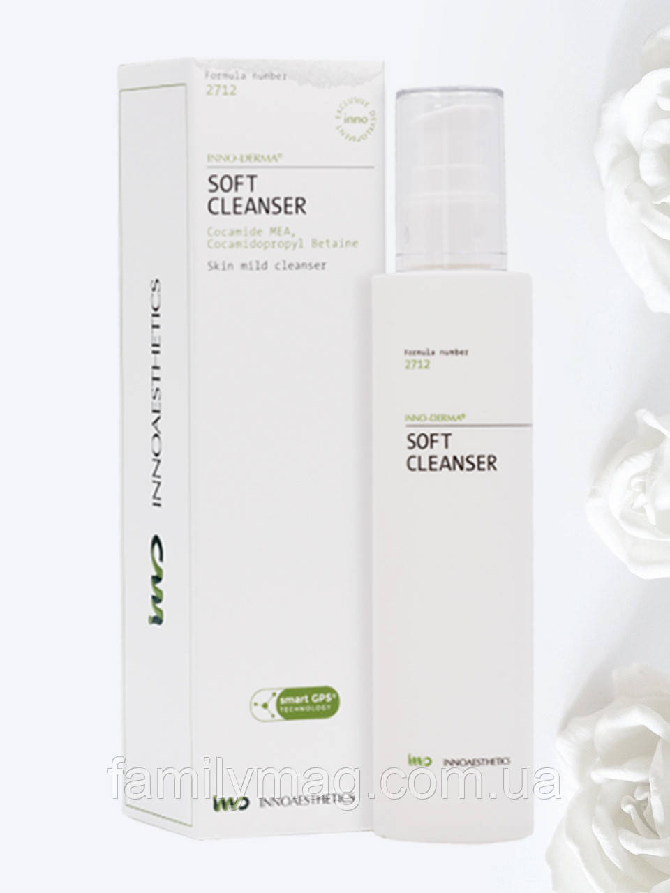 М'яке очищення шкіри Soft Cleanser Inno-Derma INNOAESTHETICS 200 мл