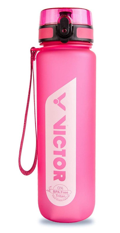 Пляшка для води Victor 1000 мл Pink, фото 1