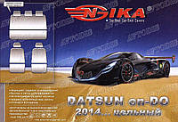 Автомобильные чехлы Datsun on-DO 2014- з/сп (цельная) COPER Nika Авточехлы Датсун он до 2014- з/спинка цельная