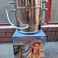 Соковарка соковипарювач Україночка 8 літрів ручки на заклепках (нержавіюча сталь)